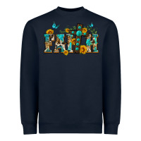 Navy western faith Heavyweight Sweatshirt - Zillion Design Studio