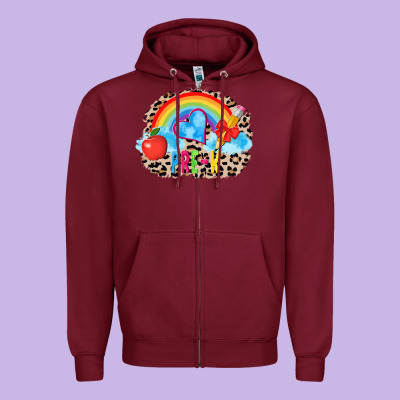 Back To School Pre K 3200x2400 Zipper Hoodie Designed By Adodesignshop