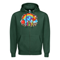 Sports Green back to school pre k 3200x2400 Zipper Hoodie - AdoDesignShop