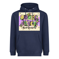 Navy booze beads Heavyweight Hoodie - MaliasSmallBusiness
