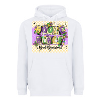 White booze beads Heavyweight Hoodie - MaliasSmallBusiness