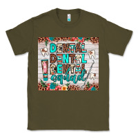 Army Green dental squad Classic Tee - JahusDesignShop
