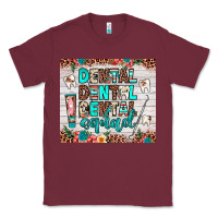 Burgundy dental squad Classic Tee - JahusDesignShop