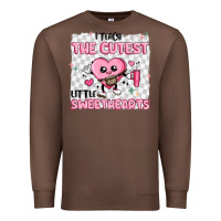 Chestnut i teach the cutest little sweethearts Premium Sweatshirt - MaliasSmallBusiness