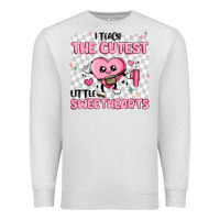 Oatmeal Heather i teach the cutest little sweethearts Premium Sweatshirt - MaliasSmallBusiness