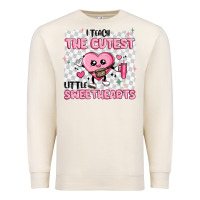 Sandshell i teach the cutest little sweethearts Premium Sweatshirt - MaliasSmallBusiness