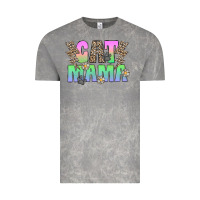 Cloud Rock cat mama Vintage Tee - CowhideDigitalArt