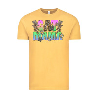 Vintage Mustard cat mama Vintage Tee - CowhideDigitalArt