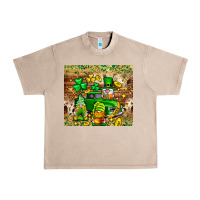 French Oak St. Patrick's Day gnomies truck tumbler Urban Heavy Tee - Neo Western
