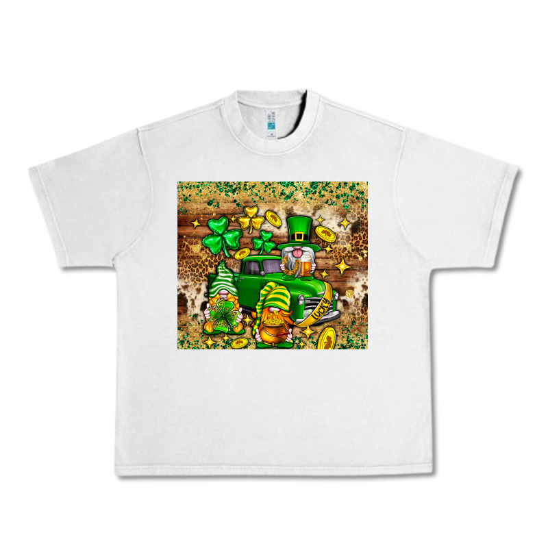St. Patrick's Day Gnomies Truck Tumbler Urban Heavy Tee by Neo Western | Teevron