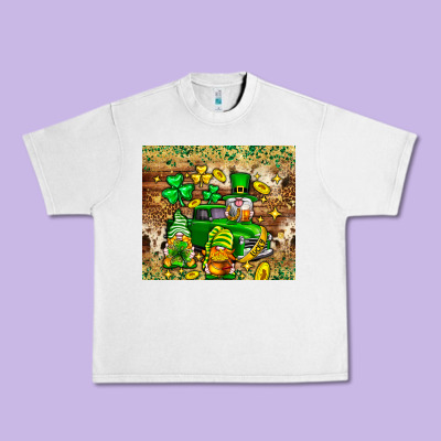 St. Patrick's Day Gnomies Truck Tumbler Urban Heavy Tee Designed By Neo Western