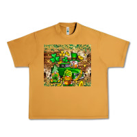 Peanut Butter St. Patrick's Day gnomies truck tumbler Urban Heavy Tee - Neo Western