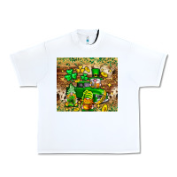 White St. Patrick's Day gnomies truck tumbler Urban Heavy Tee - Neo Western
