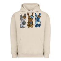 Pigment French Oak Easter Bunnies Urban Hoodie - Bettercallsaul