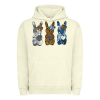 Pigment Pistachio Easter Bunnies Urban Hoodie - Bettercallsaul