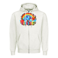 Oatmeal Heather back to school headstart 3200x2400 Zipper Hoodie - AdoDesignShop