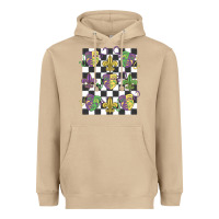 Mushroom mardi gras Heavyweight Hoodie - MaliasSmallBusiness