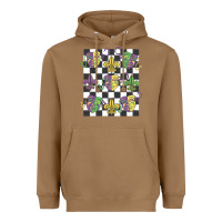 Toasted Coconut mardi gras Heavyweight Hoodie - MaliasSmallBusiness