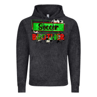 Vintage Black soccer brother Vintage Hoodie - Zillion Design Studio