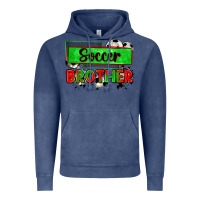 Vintage Denim soccer brother Vintage Hoodie - Zillion Design Studio