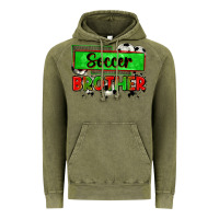 Vintage Olive soccer brother Vintage Hoodie - Zillion Design Studio
