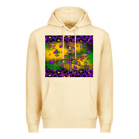 Pina Colada mardi gras street lights Premium Hoodie - LillyAllenDesigns