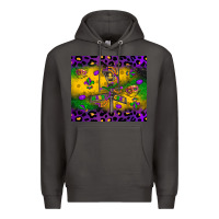 Smoke mardi gras street lights Premium Hoodie - LillyAllenDesigns