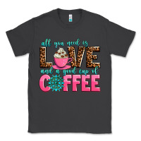 Smoke all you need is love and a good cup of coffee Classic Tee - AdoDesignShop