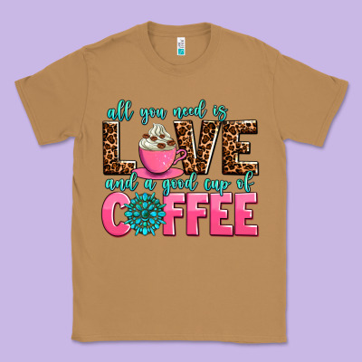All You Need Is Love And A Good Cup Of Coffee Classic Tee Designed By Adodesignshop