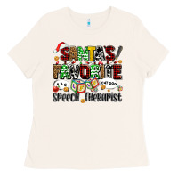 Bone santas favorite speech therapist Ladies Tee - AdoDesignShop