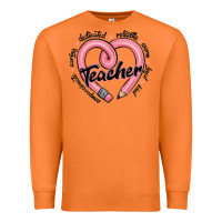Carrot valentine's day pencil heart teacher quotes Premium Sweatshirt - MaliasSmallBusiness