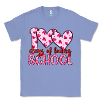 Colony Blue 100 days of loving school Classic Tee - Artiststas
