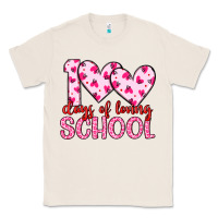 Natural 100 days of loving school Classic Tee - Artiststas