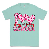 Seafoam 100 days of loving school Classic Tee - Artiststas