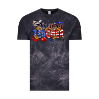 Cloud Black American Teacher Vintage Tee - Neo Western