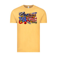 Vintage Mustard American Teacher Vintage Tee - Neo Western