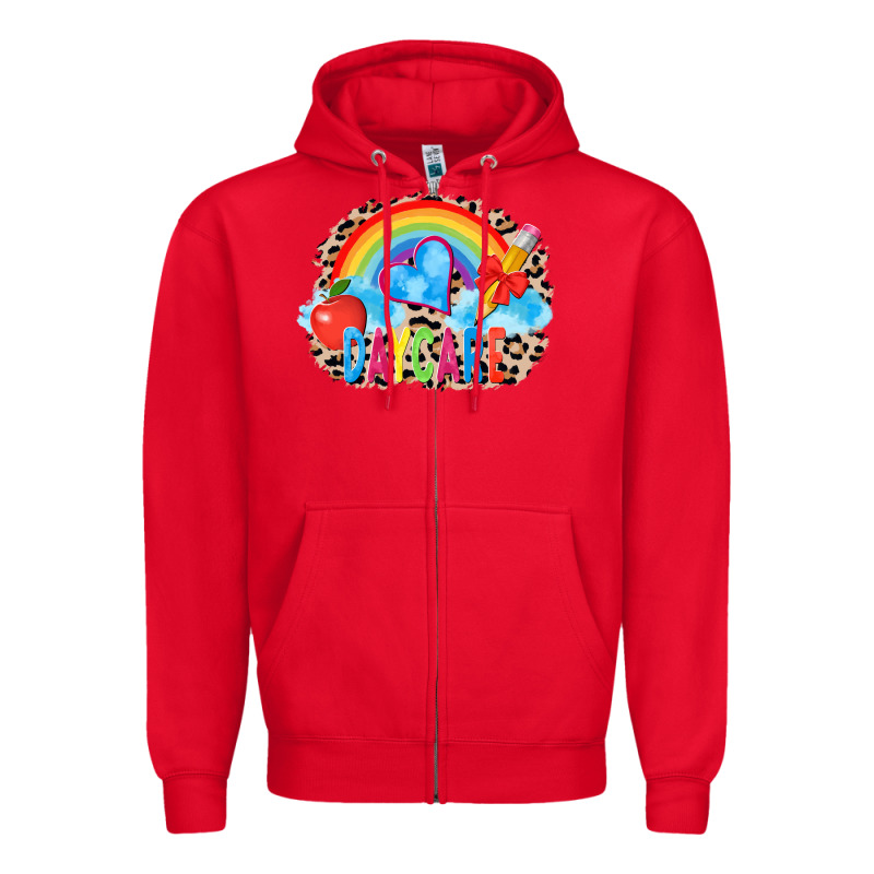 Back To School Daycare 3200x2400 Zipper Hoodie by AdoDesignShop | Teevron