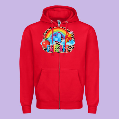 Back To School Daycare 3200x2400 Zipper Hoodie Designed By Adodesignshop