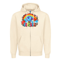 Sandshell back to school daycare 3200x2400 Zipper Hoodie - AdoDesignShop