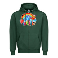 Sports Green back to school daycare 3200x2400 Zipper Hoodie - AdoDesignShop