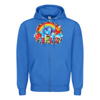 True Royal back to school daycare 3200x2400 Zipper Hoodie - AdoDesignShop