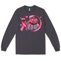 Smoke cancer ribbon pumpkins Long Sleeve Tee - JahusDesignShop