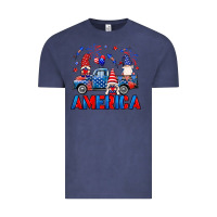 Vintage Denim American truck gnomes Vintage Tee - Neo Western
