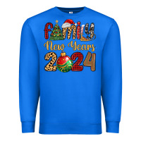 True Royal family new years 2024 Premium Sweatshirt - MaliasSmallBusiness