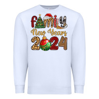 White family new years 2024 Premium Sweatshirt - MaliasSmallBusiness