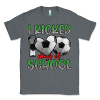 Charcoal Heather i kicked 100 days of school Classic Tee - Artiststas