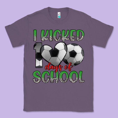 I Kicked 100 Days Of School Classic Tee Designed By Artiststas