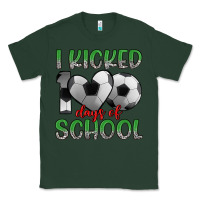 Sports Green i kicked 100 days of school Classic Tee - Artiststas