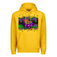 Lemon mardi gras lips Premium Hoodie - LillyAllenDesigns