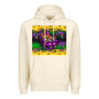 Sandshell mardi gras lips Premium Hoodie - LillyAllenDesigns